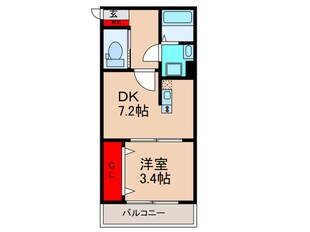 REGIES近大SouthⅡの物件間取画像